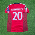 Bayern München 2002/2003 Season Home Red Retro Jersey – Hasan Salihamidzic – Back View