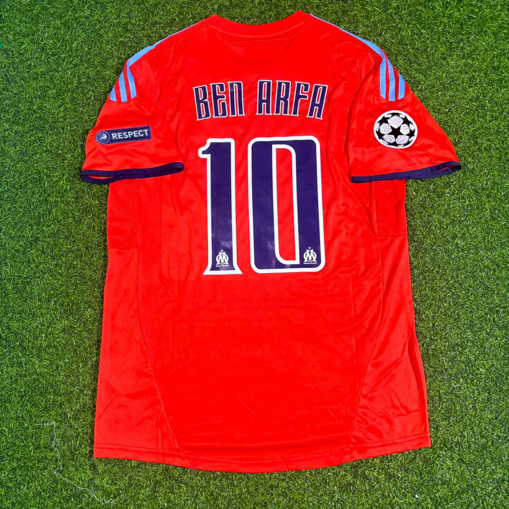Hatem Ben Arfa Marseille Retro Football Jersey Collection – Back View