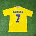 Henrik Larsson Sweden Retro Football Jersey Collection – Back View