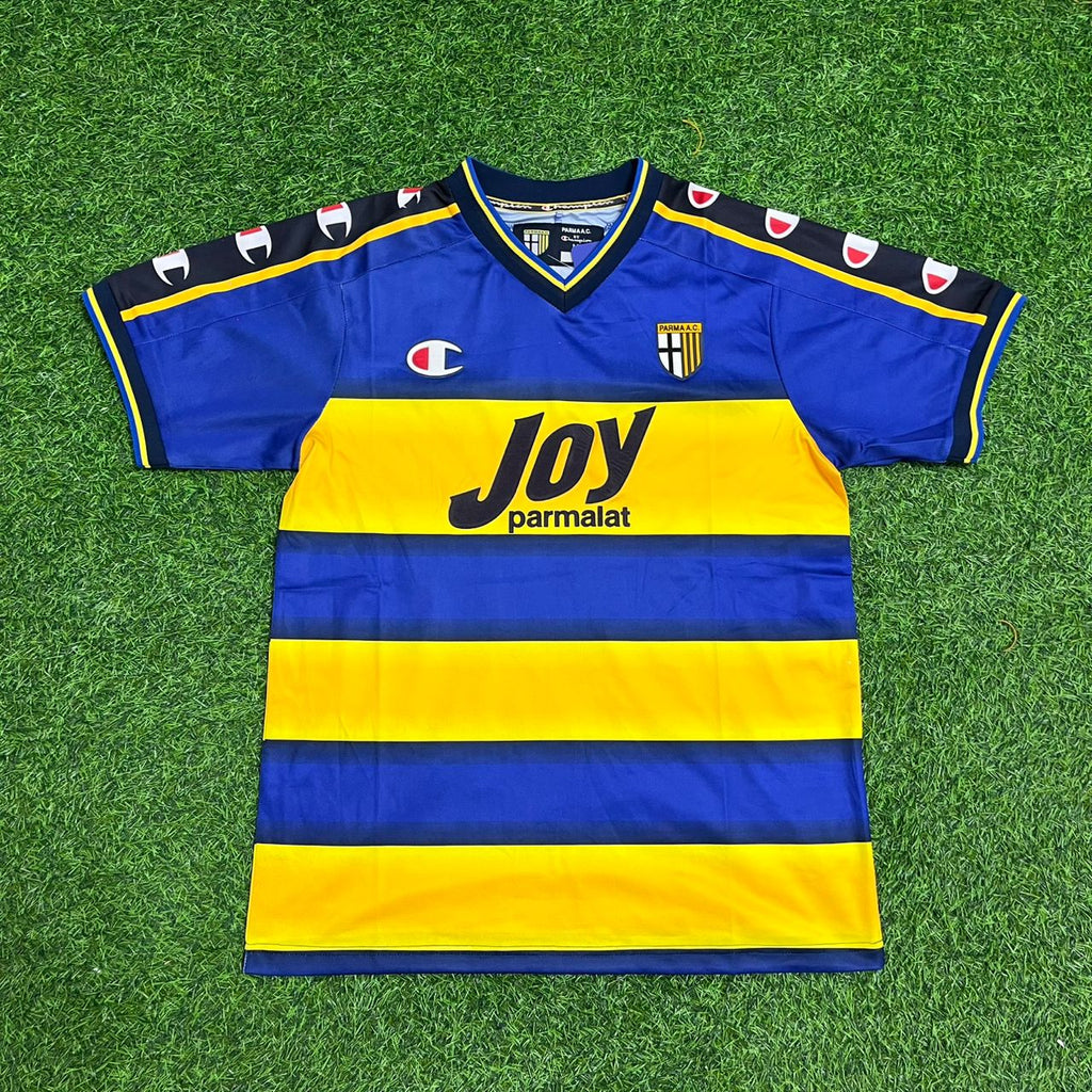 1998/99 Hernán Crespo Parma Calcio Retro Football Jersey Collection – Front View