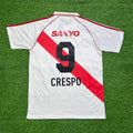 1993/94 Hernan Crespo River Plate Retro Home Football Jersey – Back View