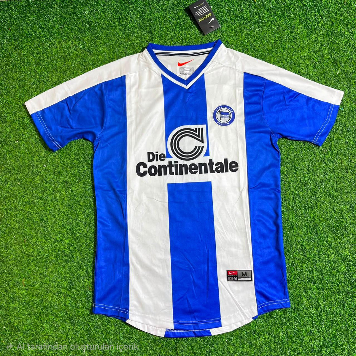 Hertha Berlin 1999/00 Retro Football Jersey Kit – Front View
