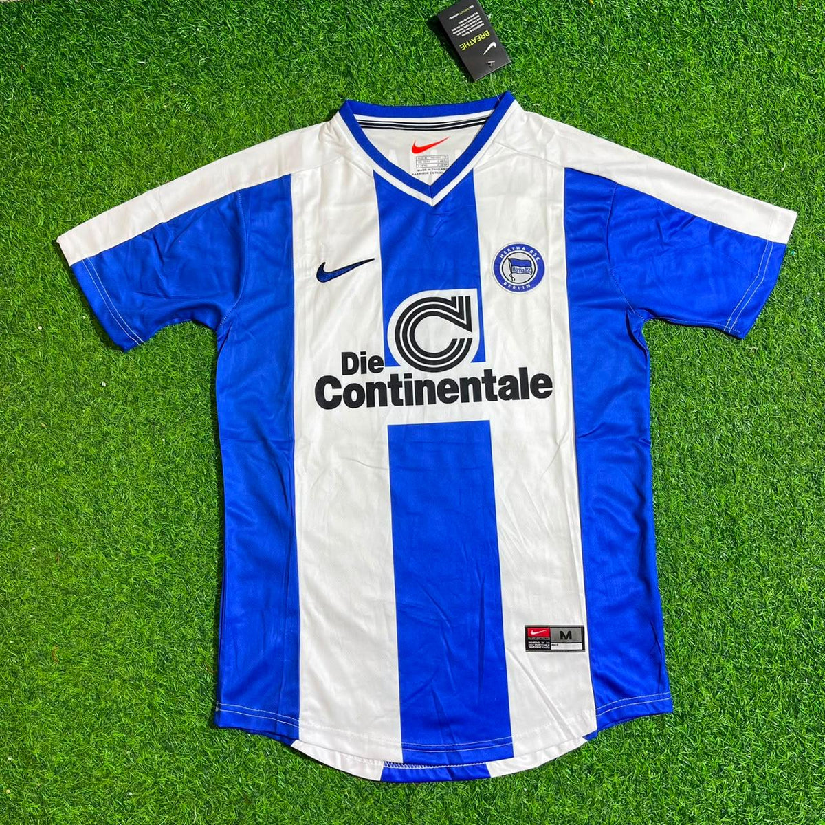 Arne Friedrich Hertha Berlin Commemorative Retro Football Jersey Kit – Front View