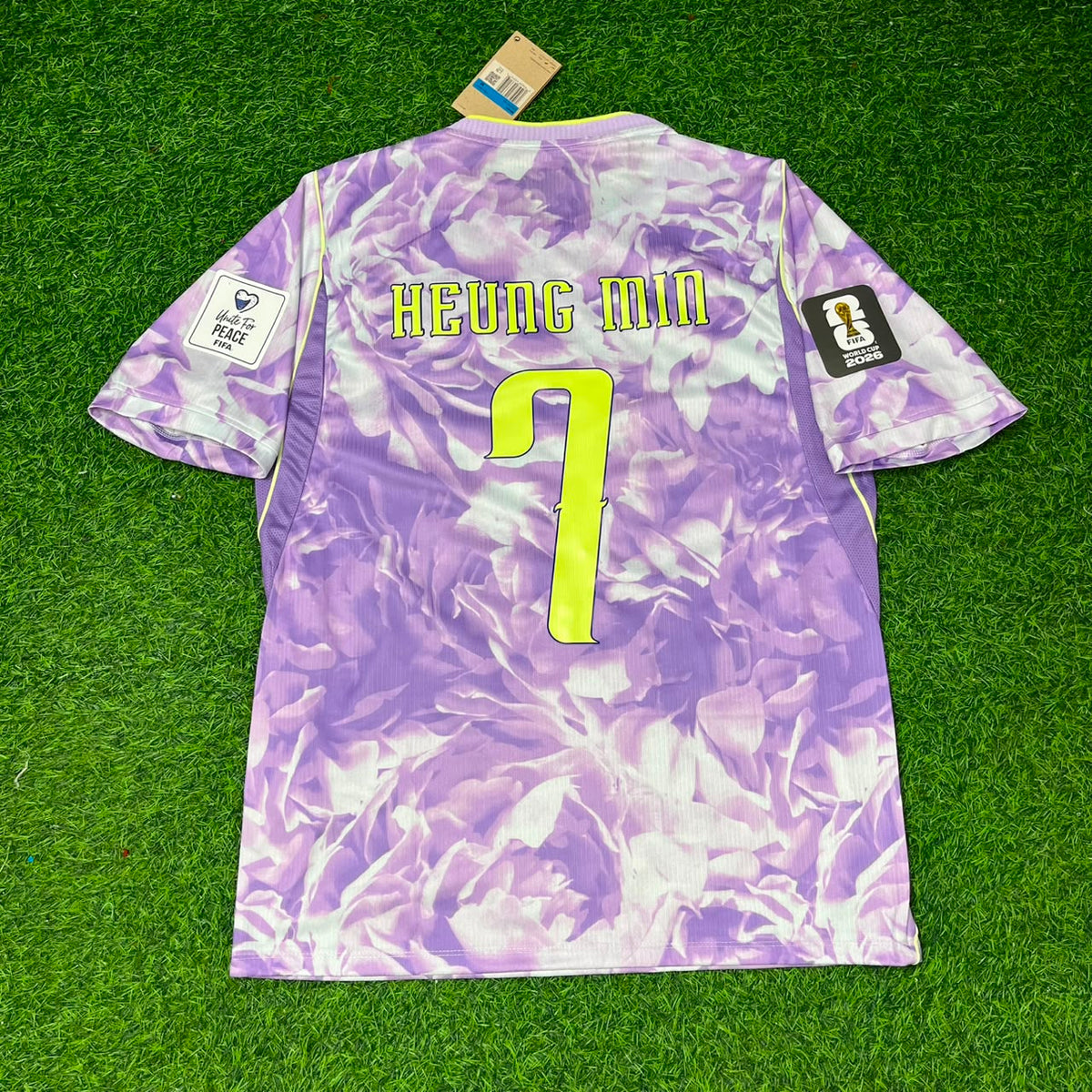 Heung-Min Son South Korea 2026 World Cup Away Football Jersey – Back View