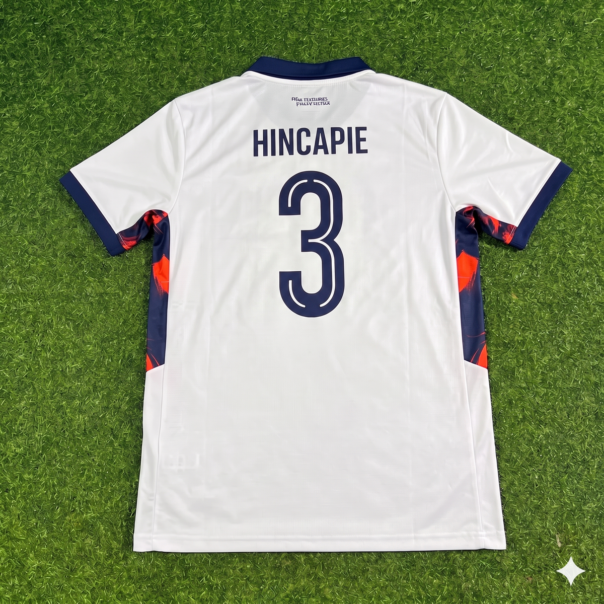 Piero Hincapie #3 Ecuador 2026 World Cup White Football Jersey – Back View