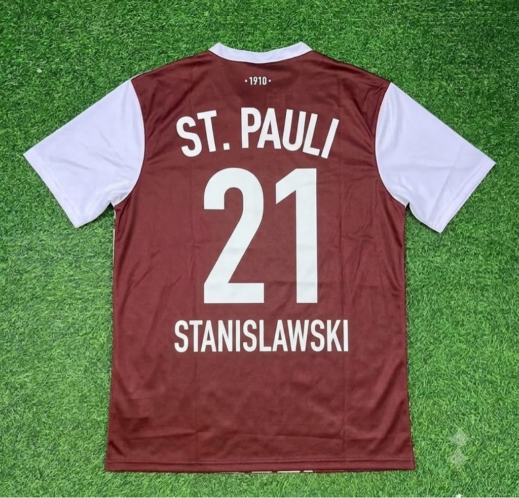 Holger Stanislawski St. Pauli 1994 Auswärts Retro – Back View