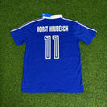 Horst Hrubesch Hamburger SV 1979/80 Blaues Heimtrikot Retro – Back View