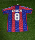 Hristo Stoickov Barcelona 1996 1997 Retro Jersey – Back View