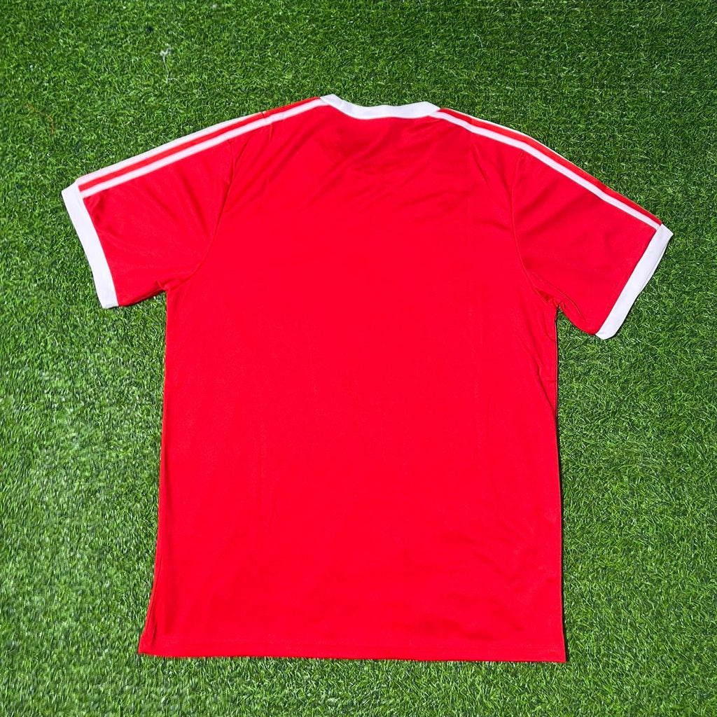 1974/75 HSV Rotes Heimtrikot Fußball Hamburger SV Retro – Front View