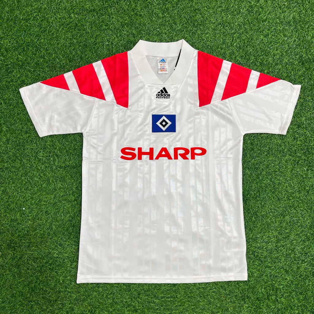 1992/93 HSV Rotes Heimtrikot Fußball Hamburger SV Retro – 4