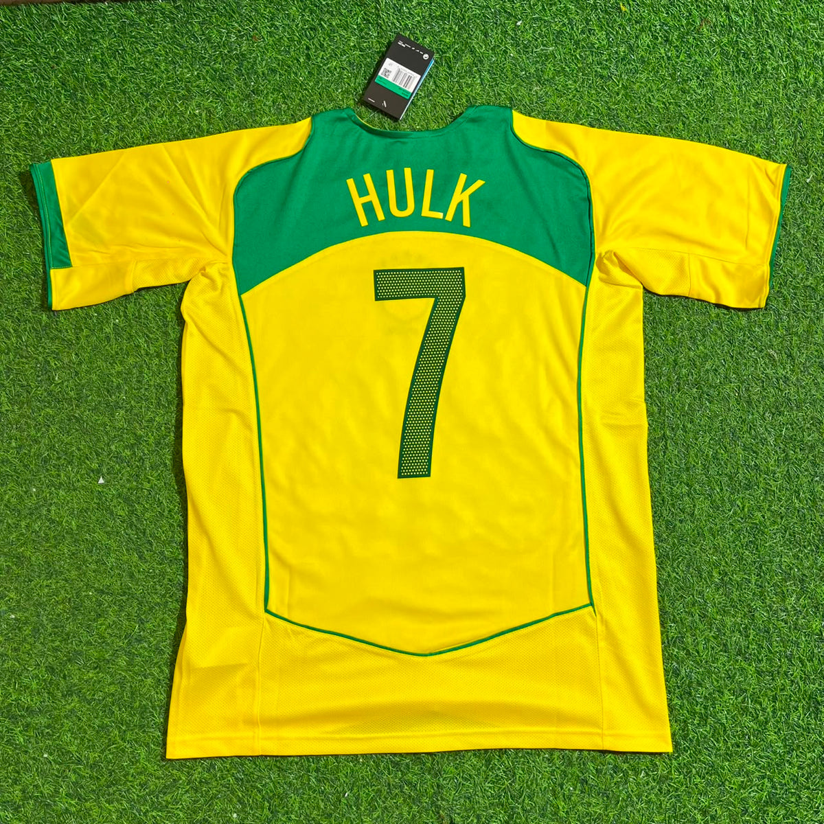 Brazil Retro Kit Jersey – | | – Hulk 7– – Back View