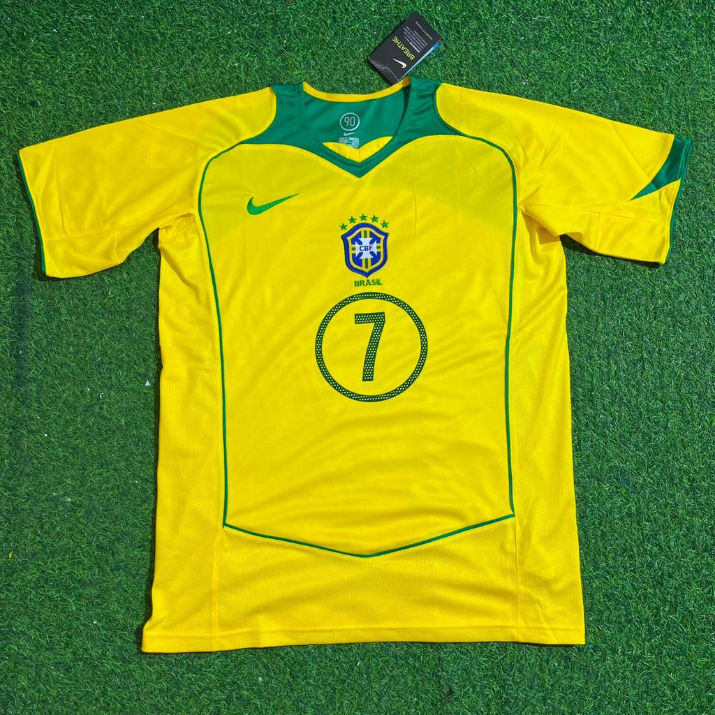 Brazil Retro Kit Jersey – | | – Hulk 7– – Front View