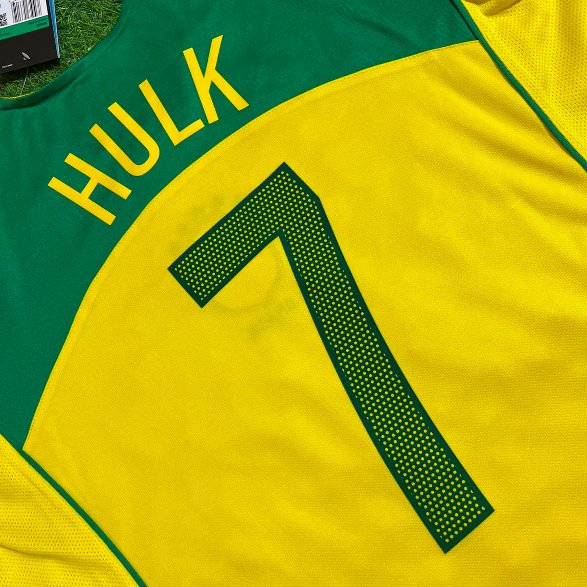 Brazil Retro Kit Jersey – | | – Hulk 7– – Detailed View