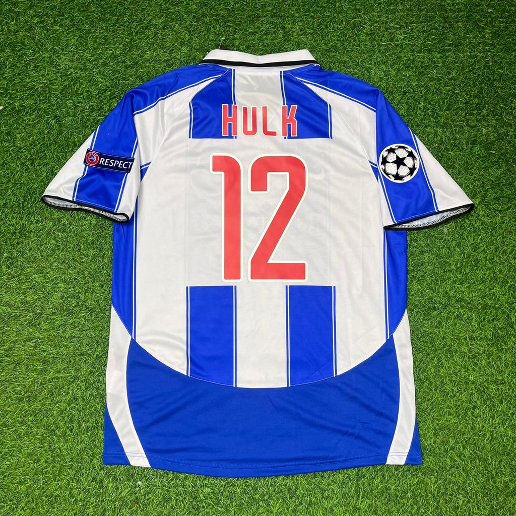 Hulk 12- Porto Retro Football Jersey – Back View