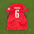 Hwang In-Beom South Korea 2026 World Cup Red Football Jersey – Back View