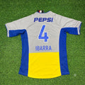 Hugo Ibarra Boca Juniors Away Retro Football Jersey – Back View