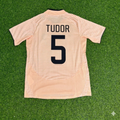Juventus 2003/2004 Away Retro Football Jersey – Igor Tudor 5 – Back View