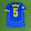 Juventus 2004-2005 Blue Retro Jersey | Kit | | – Igor Tudor – Back View