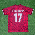 İlhan Mansız #17 Turkey Legendary Retro Football Jersey – Back View