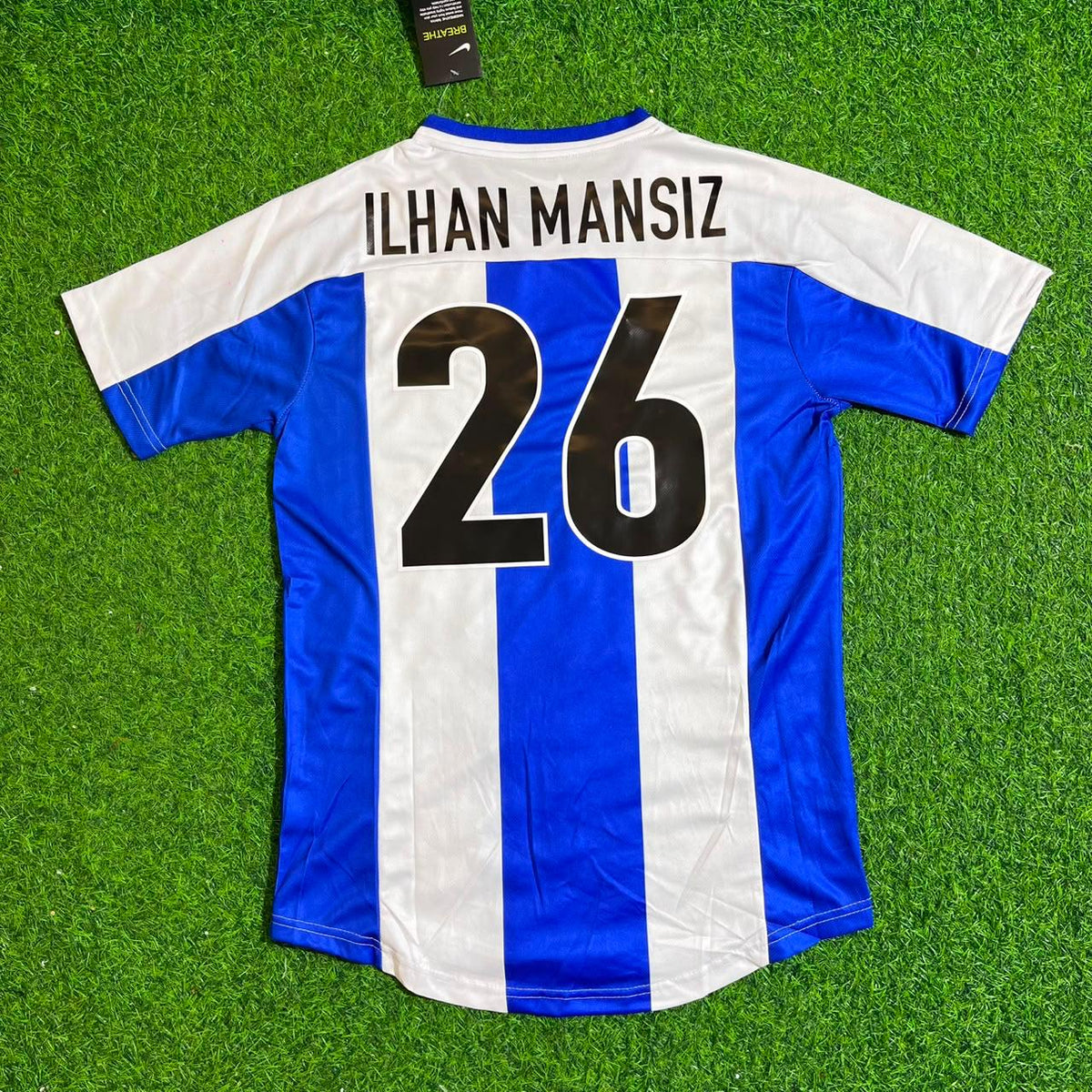İlhan Mansız Hertha Berlin Commemorative Retro Football Jersey Kit – Back View