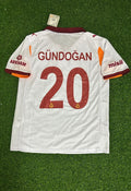İlkay Gündoğan Galatasaray Away White New Season Football Jersey – Back View