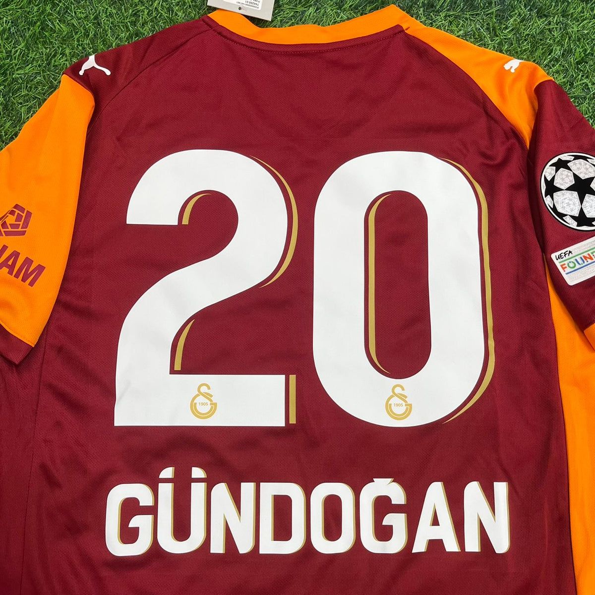 Ilkay Gündogan Galatasaray Home Football Jersey – Front View