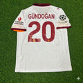 2025/26 Ilkay Gundogan #20 Galatasaray Away Champions League Football Jersey – Back View