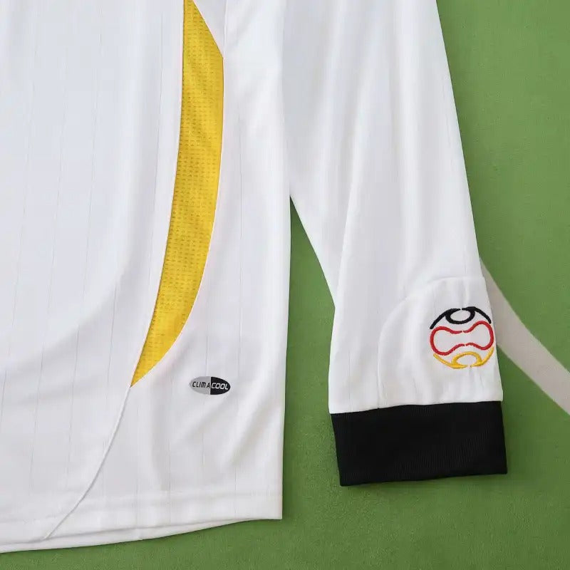 Germany Deutschland 2006 Season Germany Home Long Sleeved Retro – Detailed View