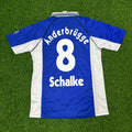 Schalke 04 1999/2000 Blaues Heimtrikot Retro – Ingo Anderbrügge FC – Back View