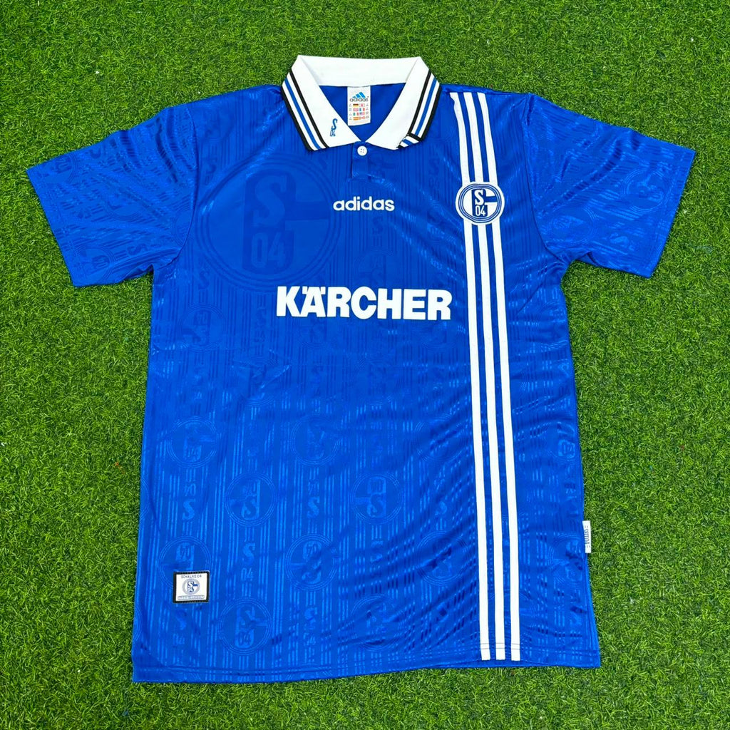 Ingo Anderbrügge Schalke 04 1996/97 Heim Retro – Front View