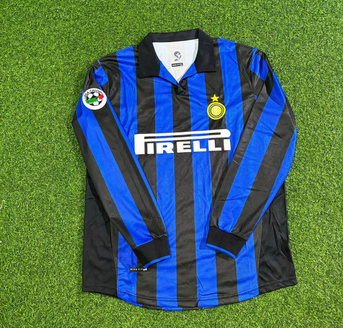 1998 Inter 1999 Retro Football Jersey – Back View