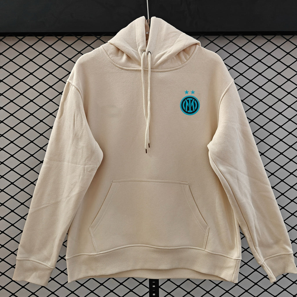Inter - Hoodie Winter Fleece- Football Kapuzenpullover Paradise Edition – Back View