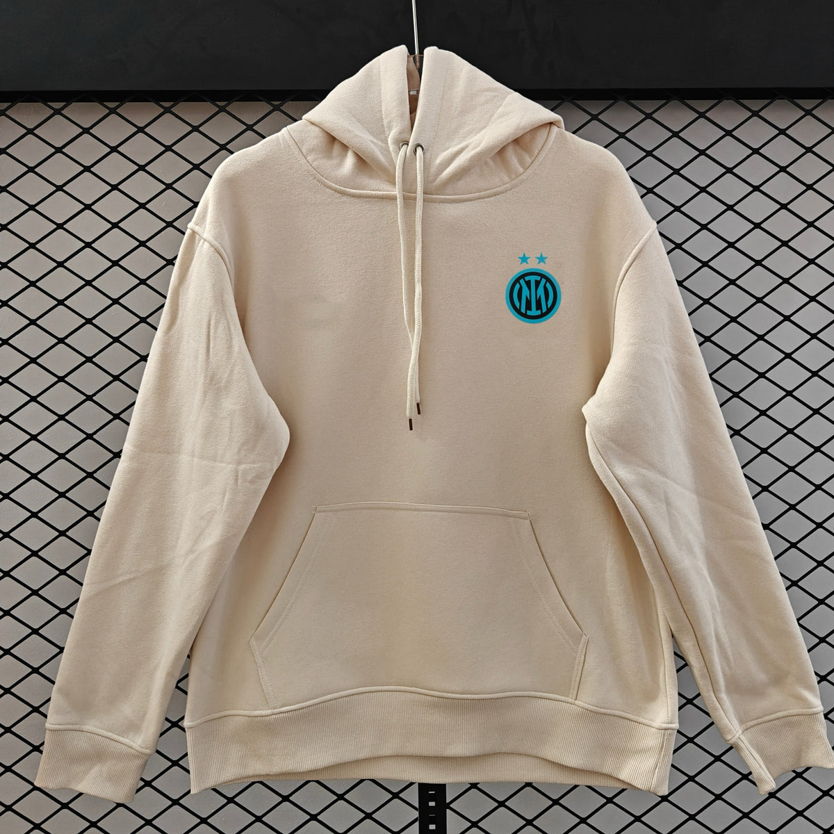 Inter - Hoodie Winter Fleece- Football Kapuzenpullover Paradise Edition – Back View