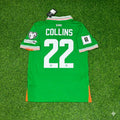 Ireland Eire Green National Team Football Jersey – Nathan Collins – Back View
