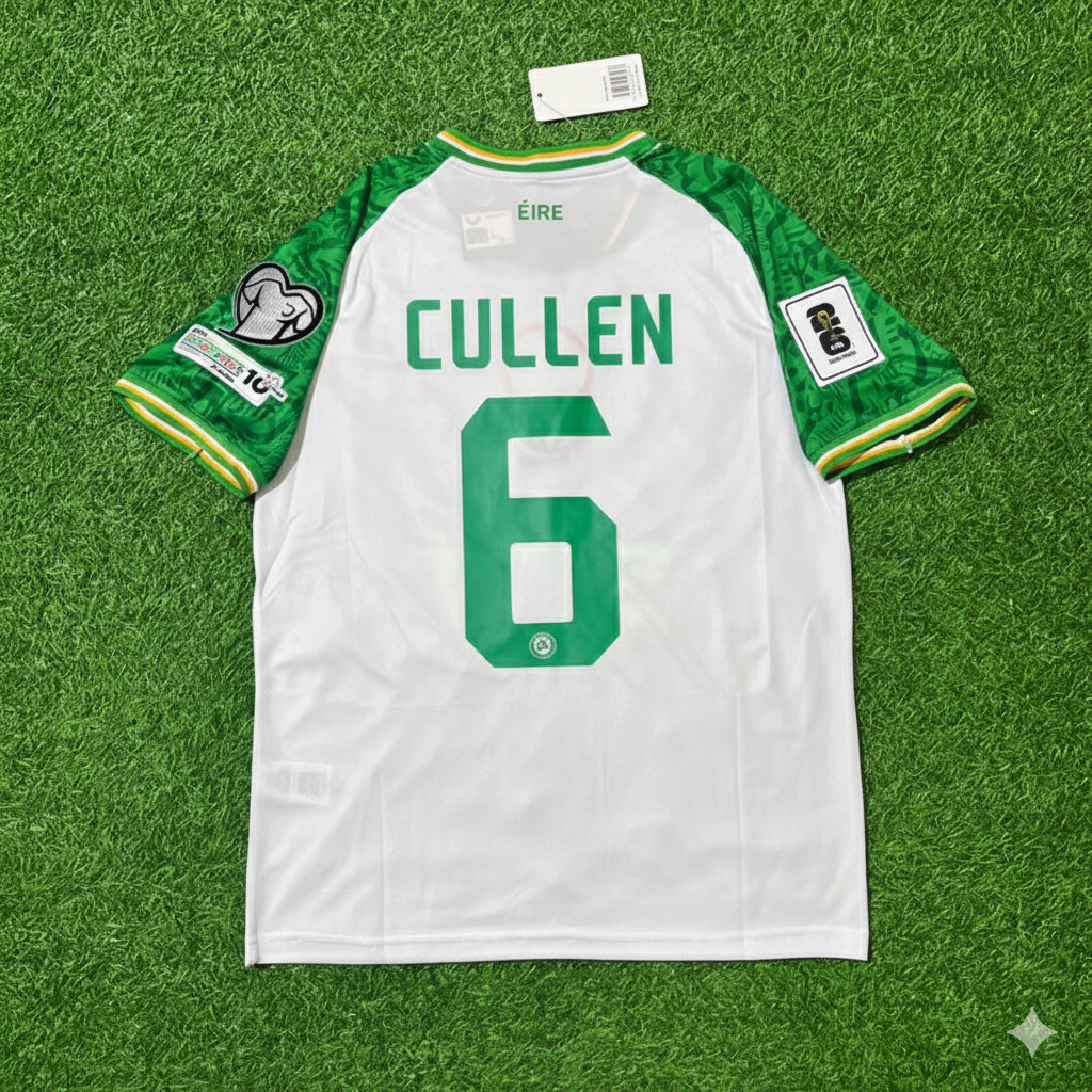 Ireland Eire National Team Football Jersey – Josh Cullen – Back View