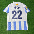 Isco Alarcón Málaga CF 2012/13 Retro Home Football Jersey – Back View