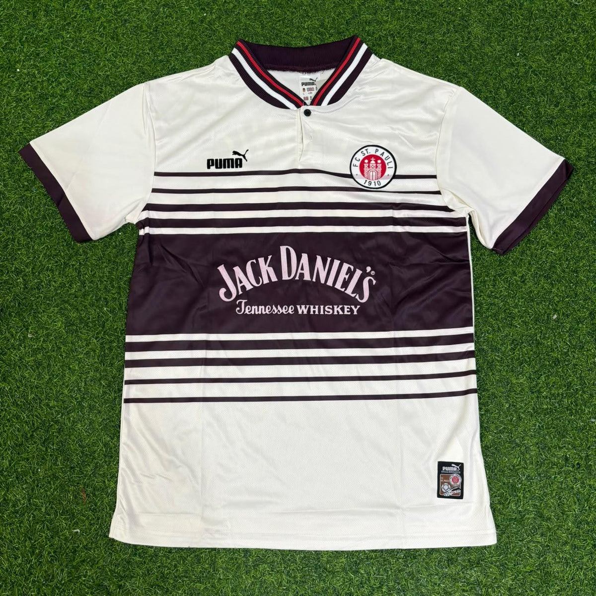 Ivan Klasnic St. Pauli Special Retro Football Jersey – Front View
