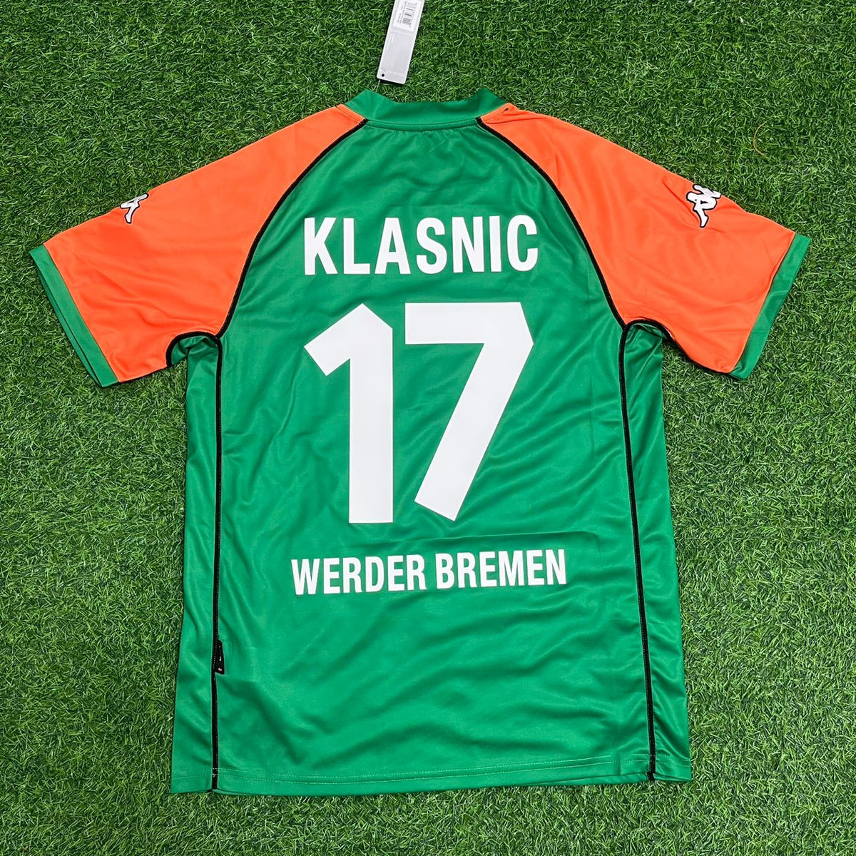 Ivan Klasnic Werder Bremen 2003-2004 Heimtrikot | Retro Kit | – Back View