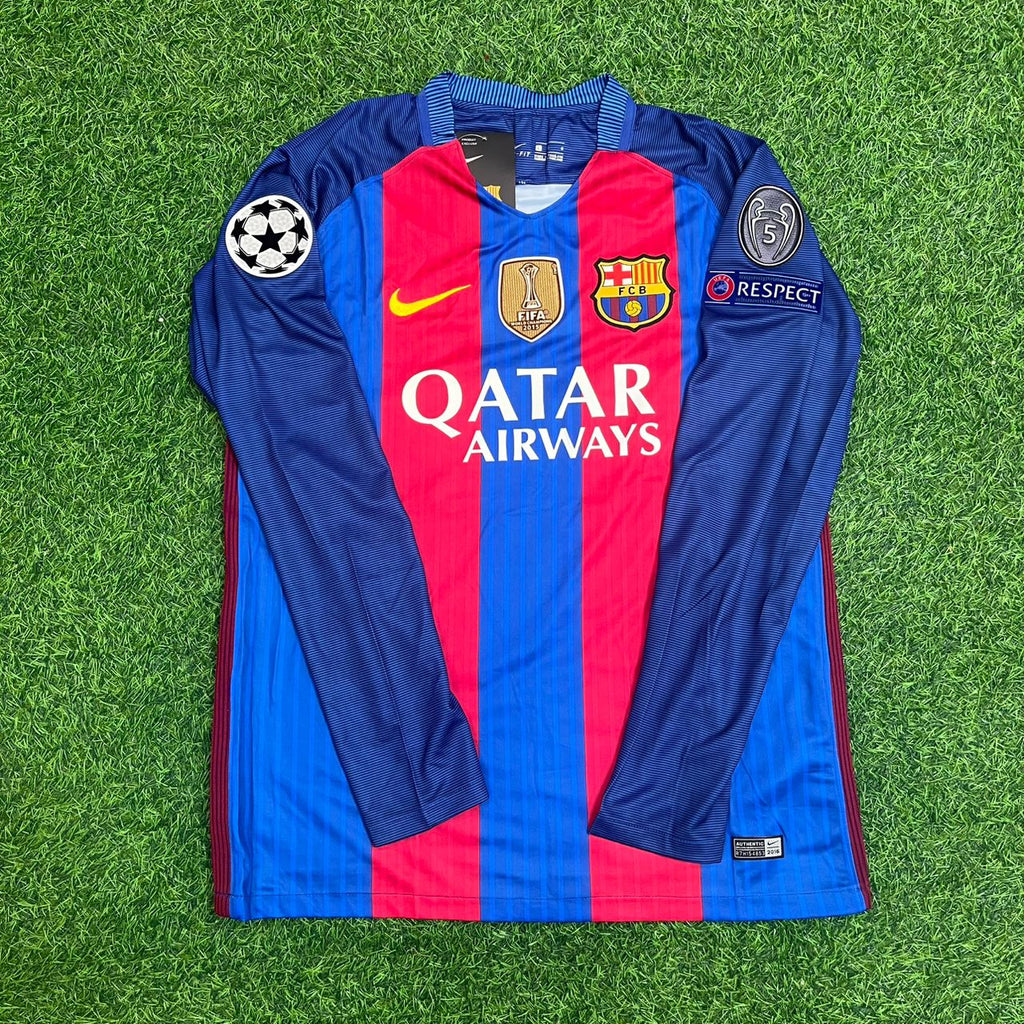 Ivan Rakitić Barcelona 2016 Home Football Jersey – Front View