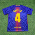 Barcelona 2017/2018 Season Football Jersey – Ivan Rakitić 4- – Back View