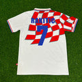Ivan Rakitić Croatia World Cup Retro Football Jersey Collection – Back View