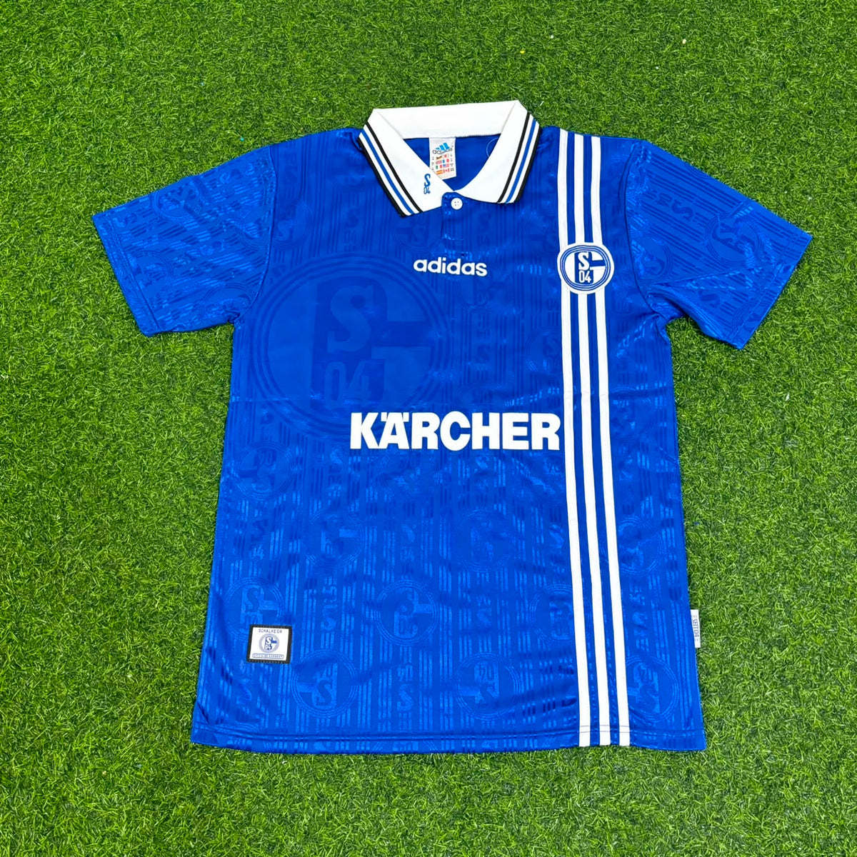 Ivan Rakitic Schalke 04 Heim Retro Fußballtrikot Jersey – Front View