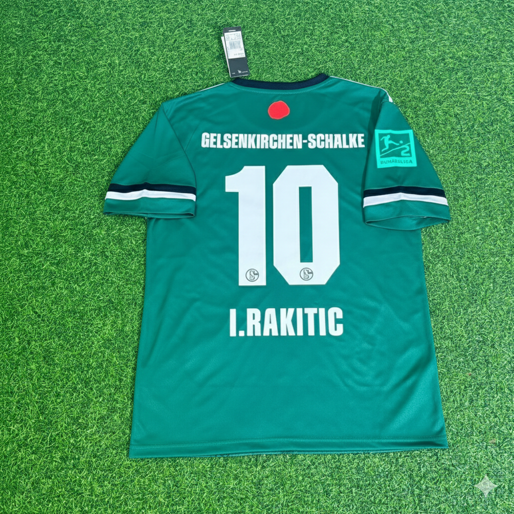 Ivan Rakitic Schalke 04 Gelsenkirchen Special Edition Football Jersey – Back View