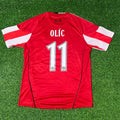 2010/11 Ivica Olic Bayern Munich Home Football Jersey – Back View