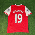 Arsenal 2006/2008 Season Retro Jersey – Jack Wilshere #19 – Back View