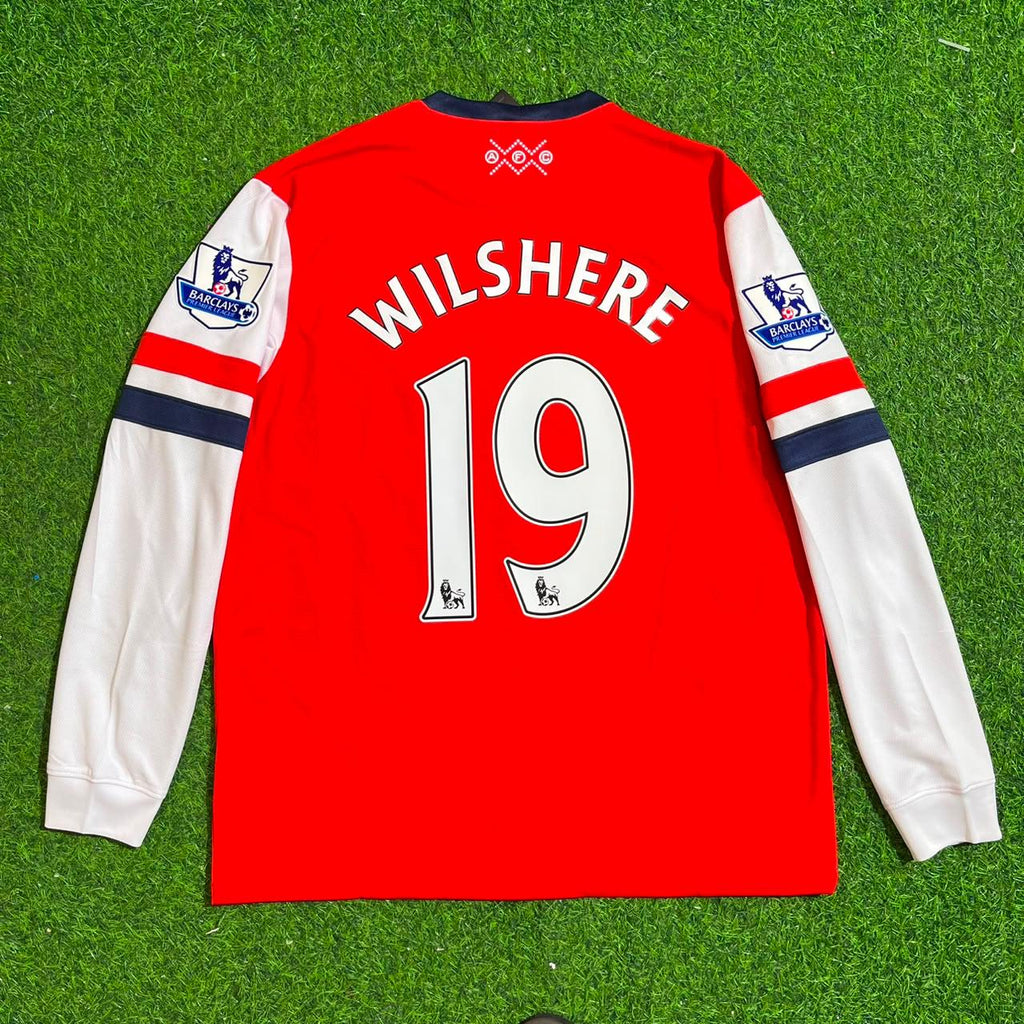 Arsenal 2011-2012 Retro Kit Jersey – Jack Wilshere – Back View