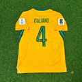 Jacob Italiano Australia 2026 World Cup Football Jersey – Back View