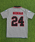 David Beckham Manchester United Retro Jersey – Back View