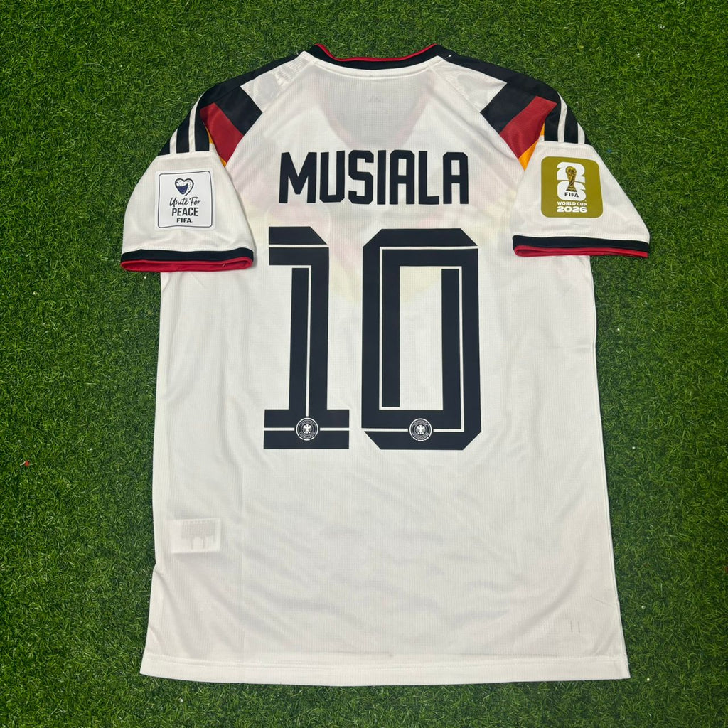 Germany 2026 World Cup Home Jersey – Jamal Musiala #10 – Back View