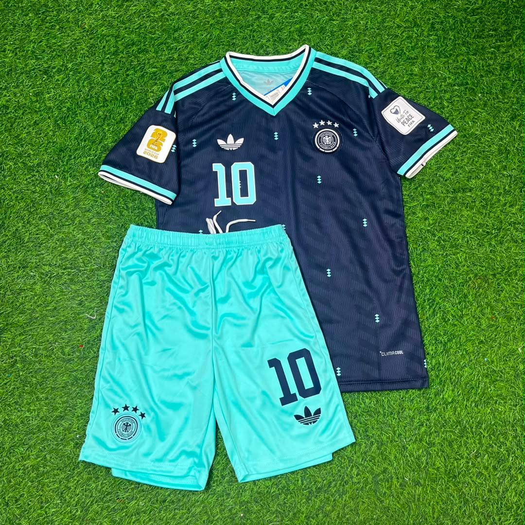 Germany 2026 World Cup Kids Football Jersey – Jamal Musiala 10- – Front View